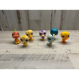 Littlest Pet Shop Retired Bird Lot - Excellent Condition